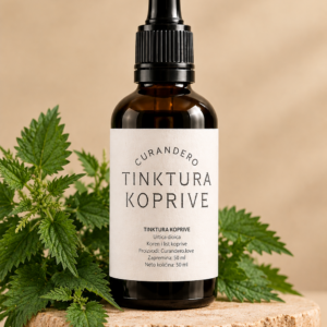 Nettle root tincture Zlatibor Urtica wild harvested